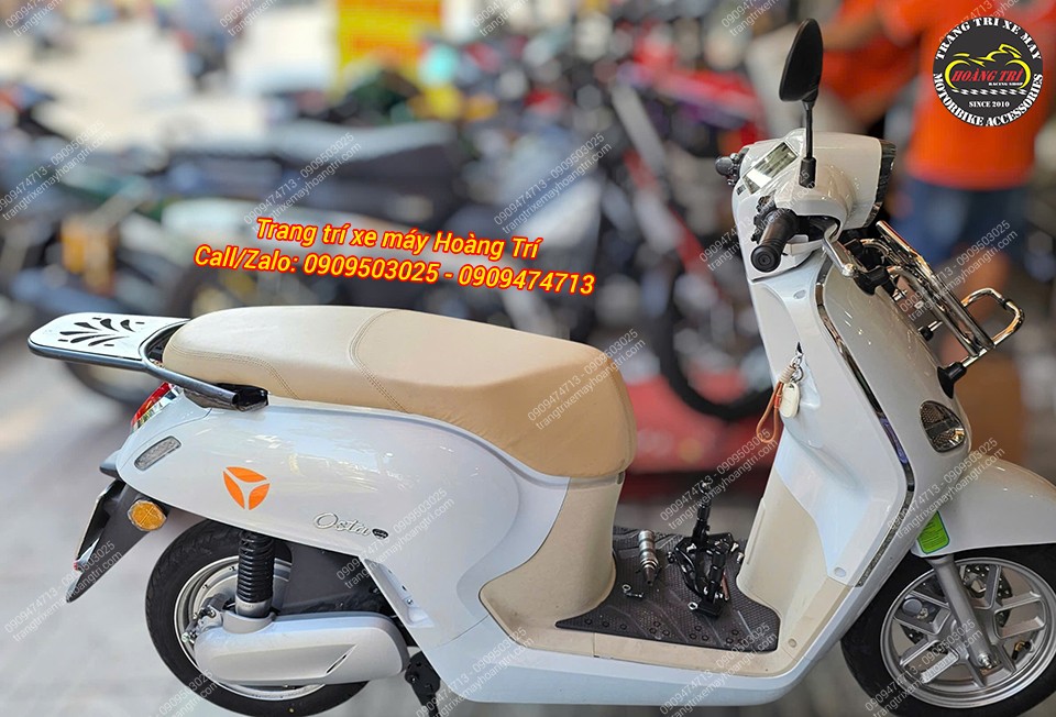 Góc tổng thể Osta với baga nối dài, tham khảo thêm nhiều option nâng cấp phù hợp