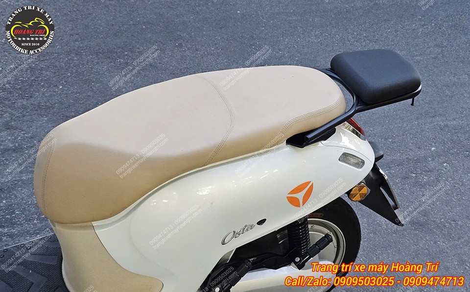 Tổng thể Osta với lựa chọn khác là nệm KTC kết hợp baga sau nối dài