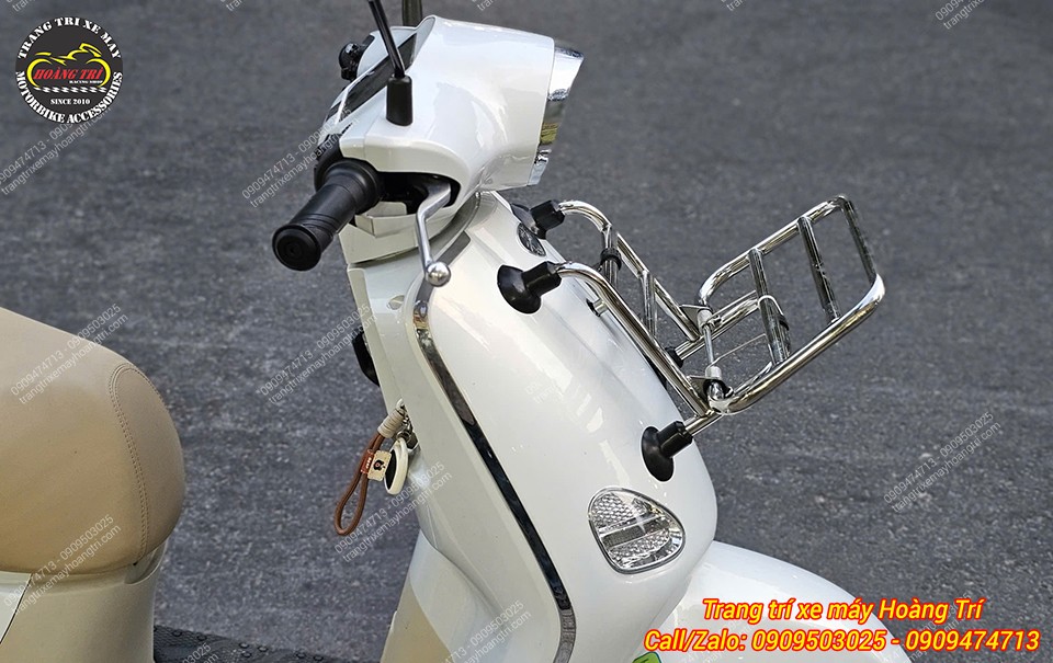 Cận cảnh baga trước Osta lắp chuẩn zin, các điểm bắt chắc chắn, hạn chế rung lắc