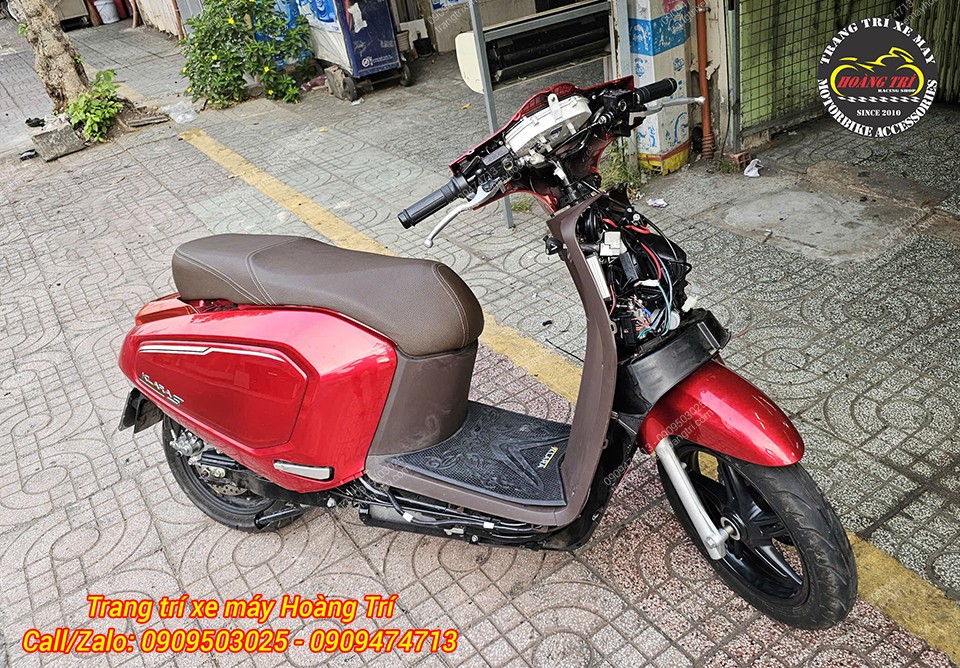 Độ phanh ABS 2 kênh Klara S không làm ảnh hưởng đến kiểu dáng tổng thể của xe