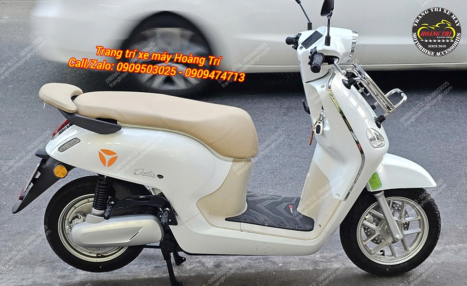 Tổng thể Osta gắn gác chân phụ HTR, tối ưu trải nghiệm ngồi sau thoải mái hơn