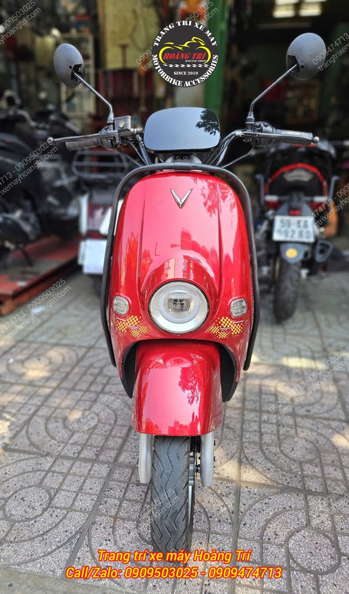 Góc trực diện Motio với khung bảo vệ tạo điểm nhấn hiện đại mạnh mẽ