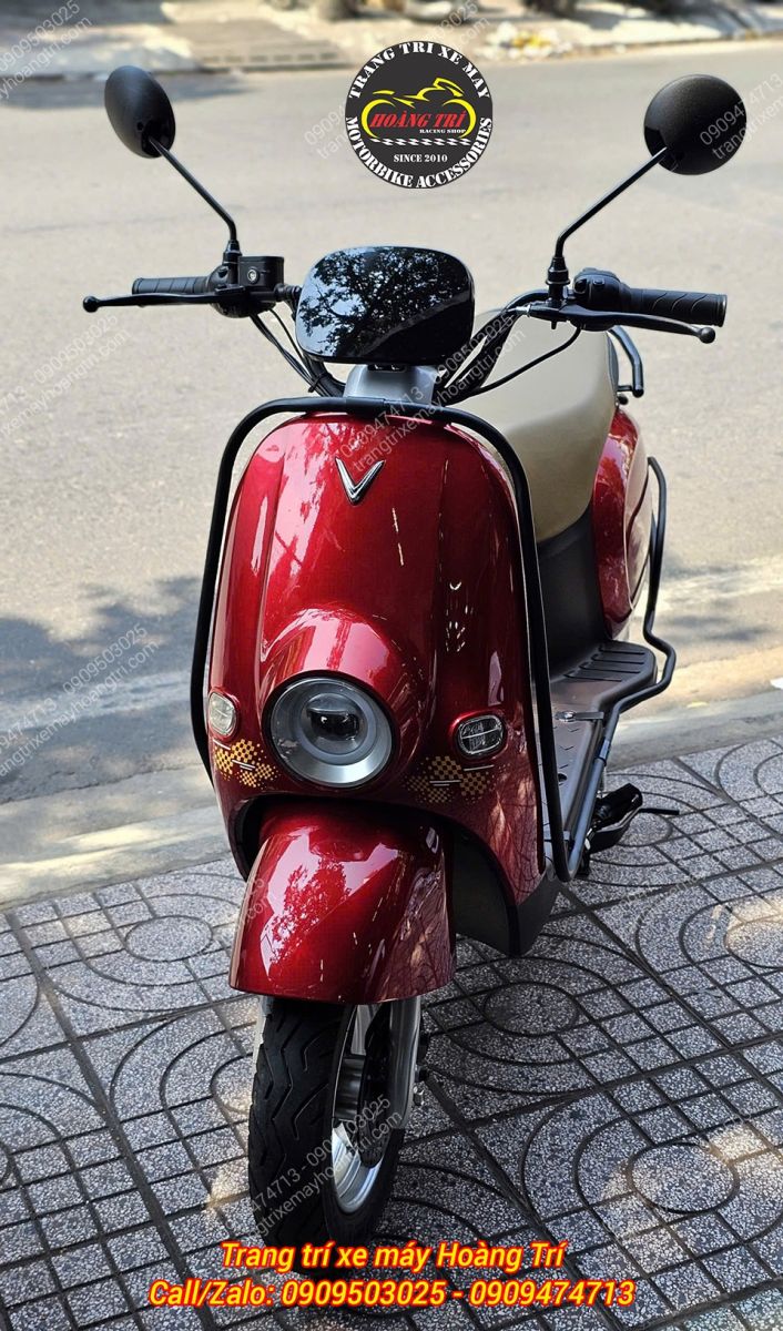 Góc nghiêng Motio với khung bảo vệ hạn chế trầy xước khi va chạm