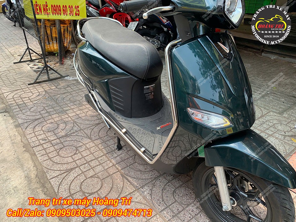 Các vị trí lắp khung bảo vệ chuẩn zin, không chế cháo, hoàn thiện chắc chắn