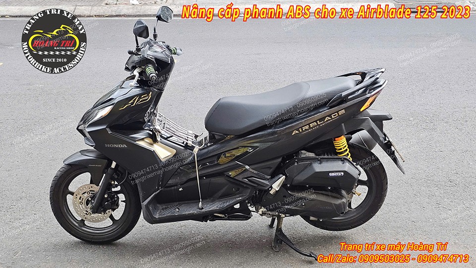 Airblade 125 2023 nâng cấp hệ thống phanh ABS hiện đại và tăng trải nghiệm an toàn hơn