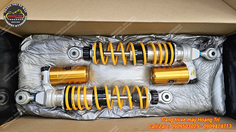Bộ phuộc Ohlins AP 243 chính hãng nổi bật dành riêng cho Aprilia SR GT 200