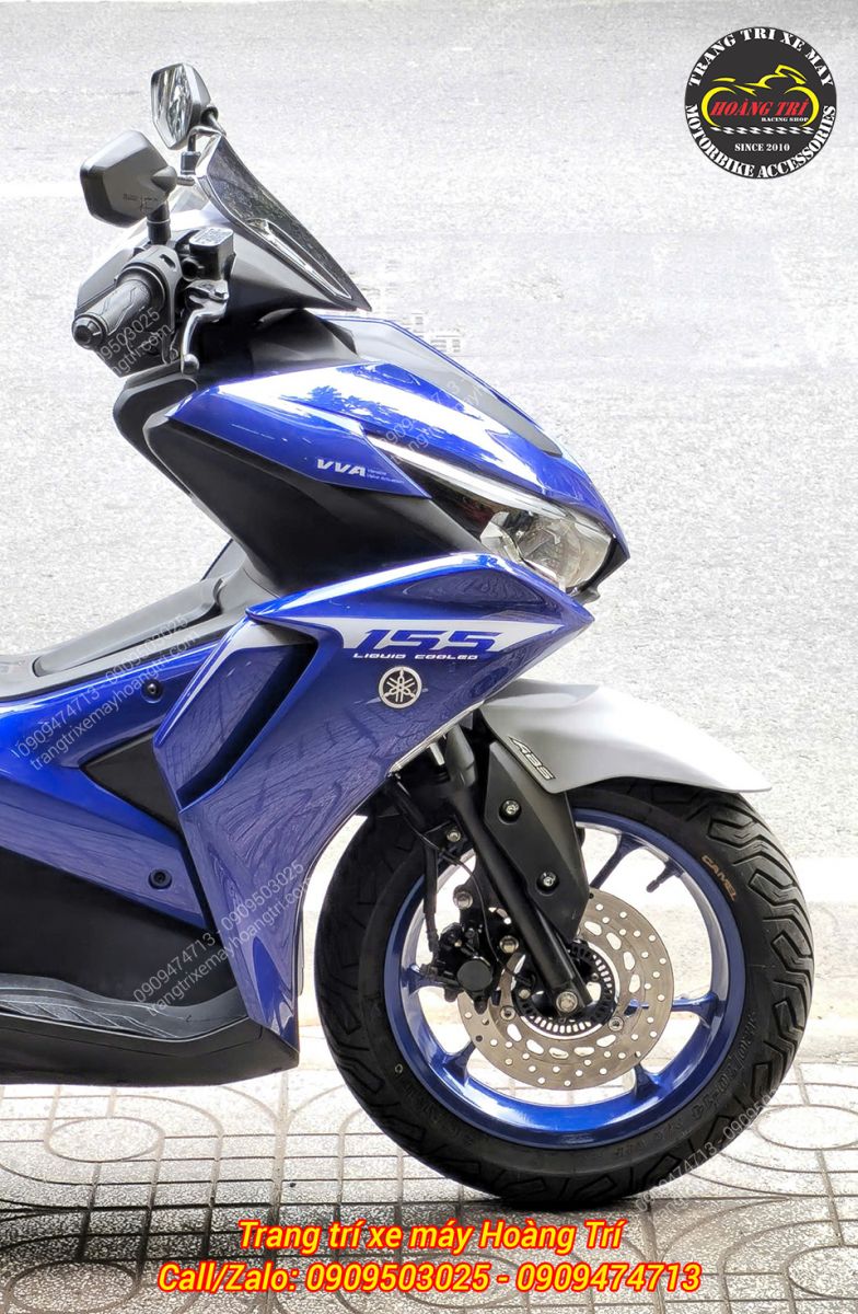 Góc nghiêng Yamaha NVX V2 sau nâng cấp với dàn áo mới hiện đại và mạnh mẽ hơn