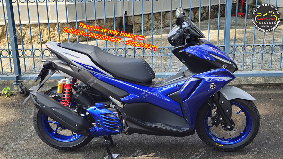 Yamaha NVX V1 sau nâng cấp thành NVX V2 không còn nhận ra dòng xe NVX V1 nguyên bản nữa