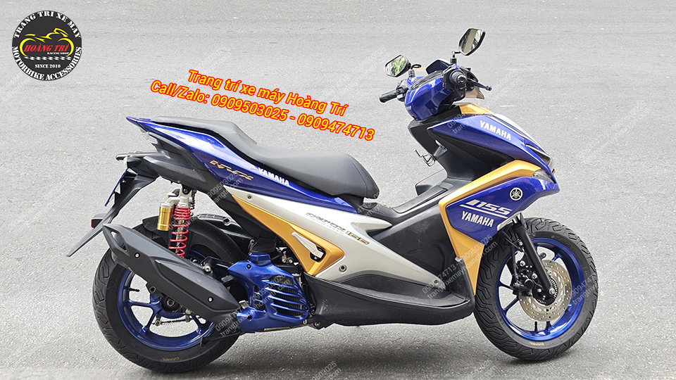 Toàn cảnh Yamaha NVX V1 nguyên bản trước khi thay đổi dàn áo lên phiên bản NVX V2