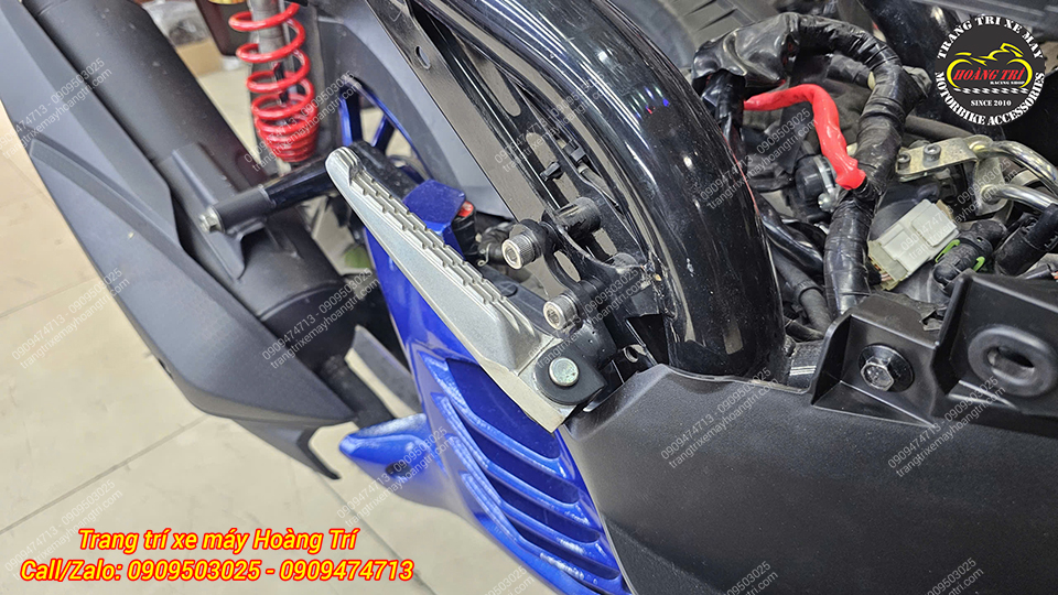 Các vị trí pát lắp dàn áo Yamaha NVX V2 được canh chỉnh chắc chắn và chuẩn vị trí