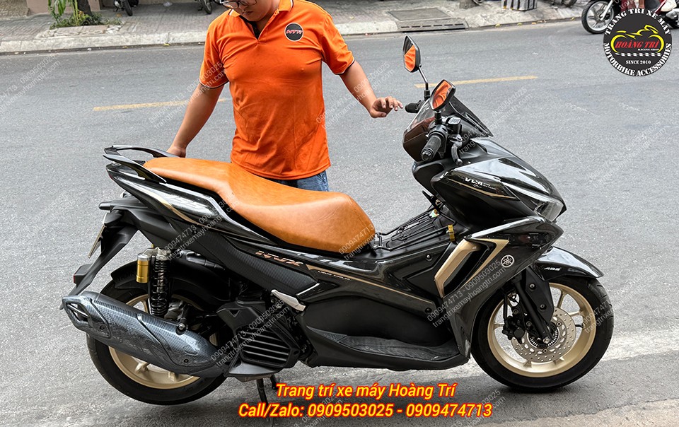 Chuẩn bị bàn giao xế cưng lại cho anh khách nâng cấp tay dắt sau NVX V2