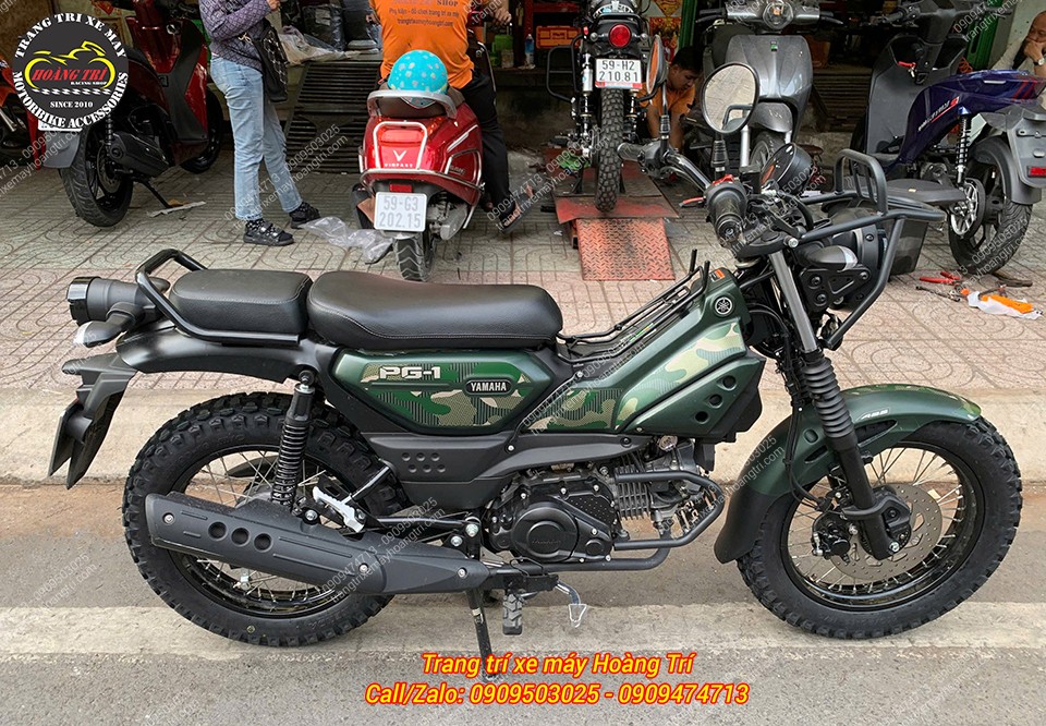 Yamaha PG-1 ABS 2026 trở nên hầm hố hơn với cặp vỏ không ruột gai lớn mới