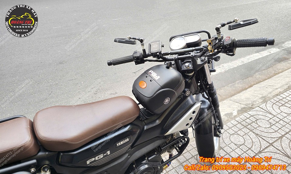 Tổng thể Yamaha PG-1 nổi bật hơn với thùng giữa OEM đen nhám phong cách cổ điển hiện đại
