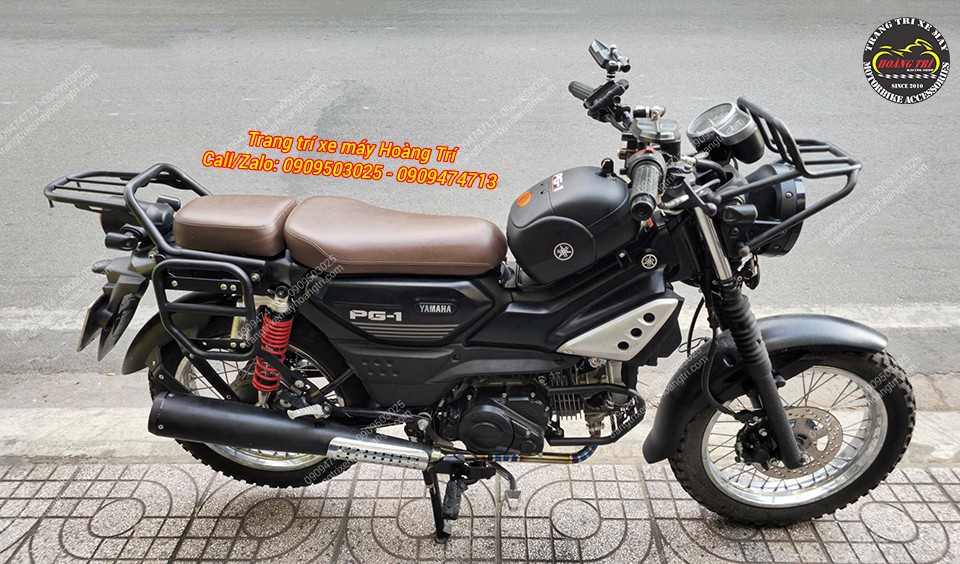 Yamaha PG-1 trang bị thùng giữa OEM giúp tăng tiện ích và trông xe liền lạc hơn