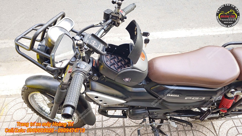 Chi tiết Yamaha PG-1 mở thùng giữa OEM với không gian chứa đồ tiện lợi và gọn gàng