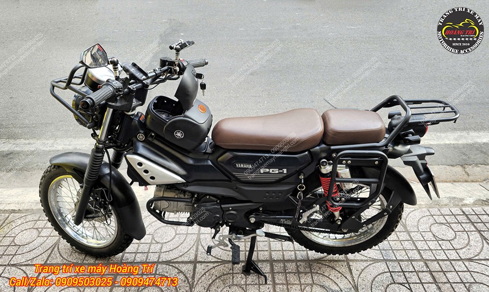 Toàn cảnh Yamaha PG-1 nâng cấp thùng giữa OEM giúp xe nổi bật và tiện dụng hơn mỗi ngày