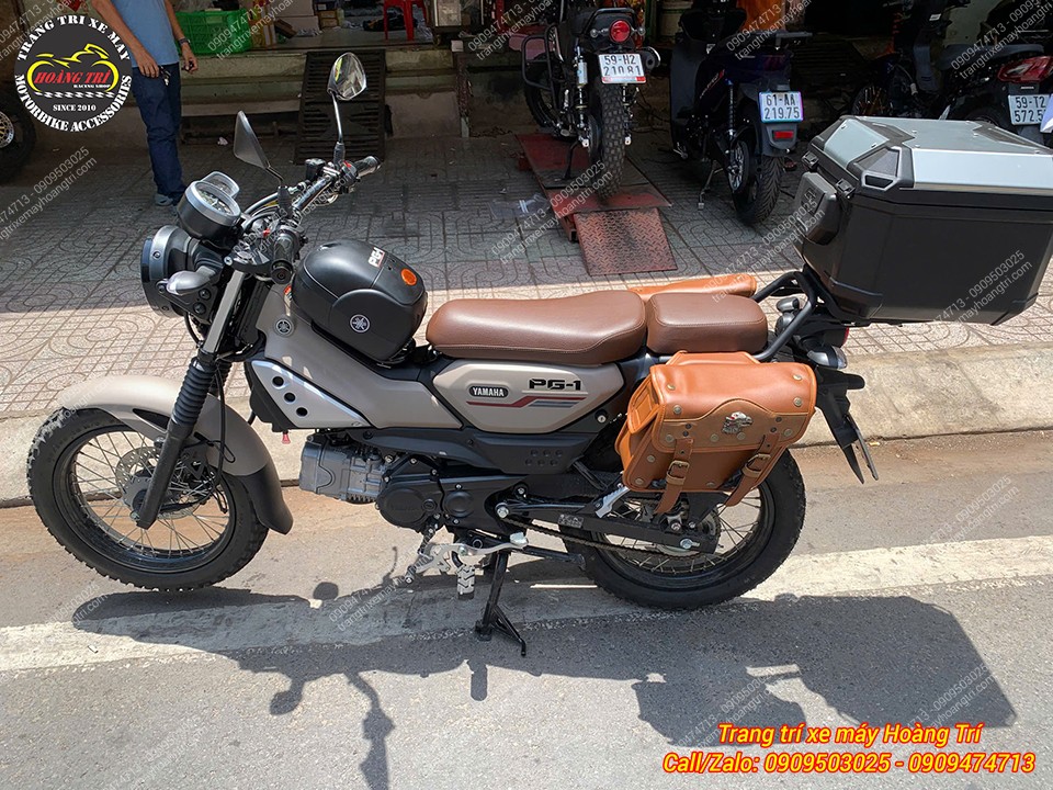 Tổng thể Yamaha PG-1 trang bị combo tăng không gian chứa đồ cho PG-1 cực tiện dụng