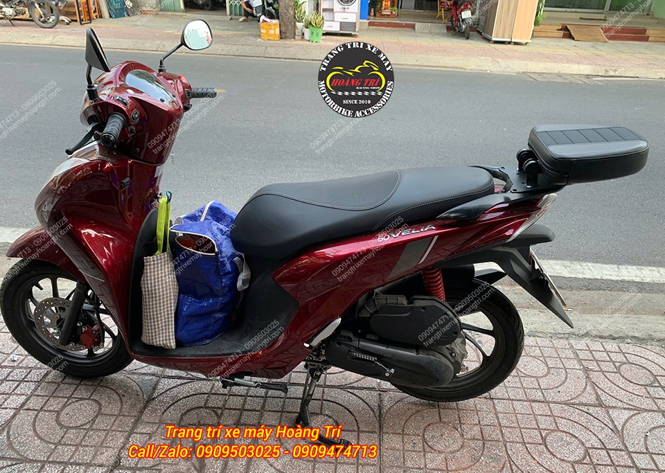 Tổng thể Espero 50 Velia lắp tựa lưng bật gấp tăng tiện ích và ngoại hình nổi bật