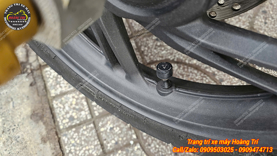 Van cảm biến áp suất lốp xe SH thiết kế nhỏ gọn hỗ trợ theo dõi bánh xe tiện lợi