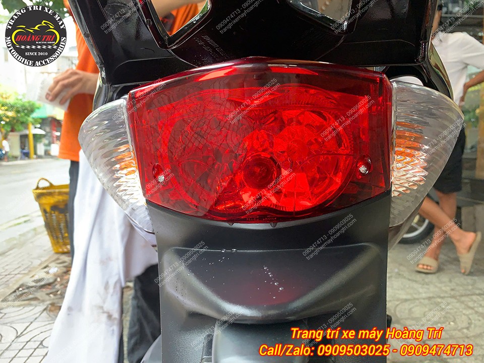Cụm đèn hậu kiểu SH Ý giúp phần đuôi xe hiện đại hơn