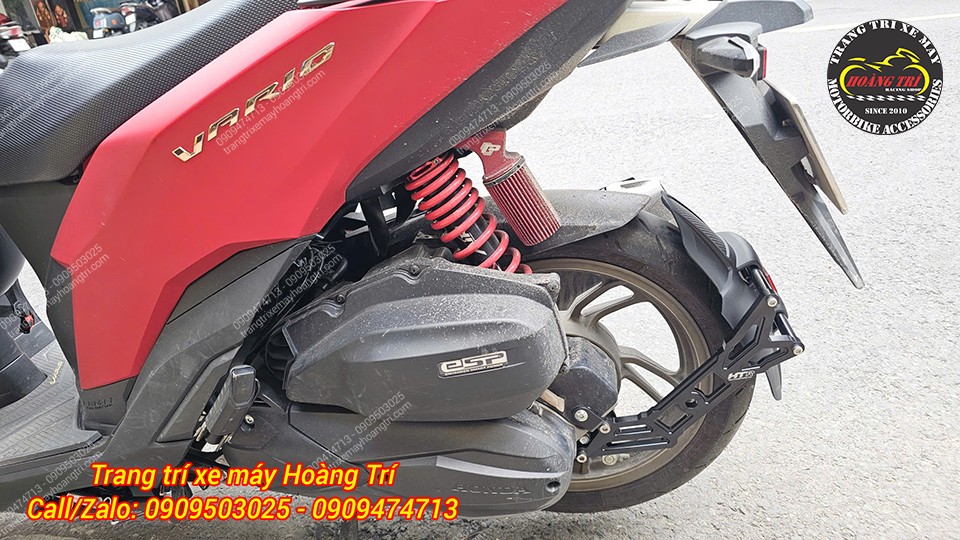 Cận cảnh chắn bùn HTR Vario 125 lắp gọn gàng tăng thẩm mỹ đuôi xe