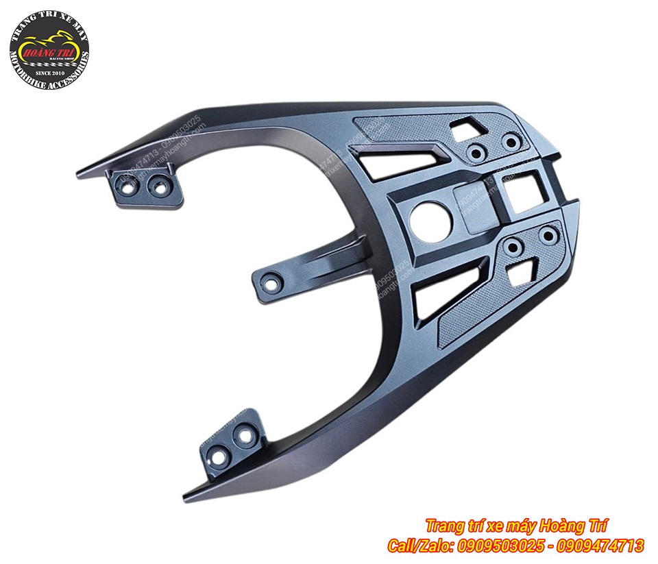 Góc nghiêng thể hiện kiểu dáng thể thao của baga sau LBS dành riêng Datbike Quantum