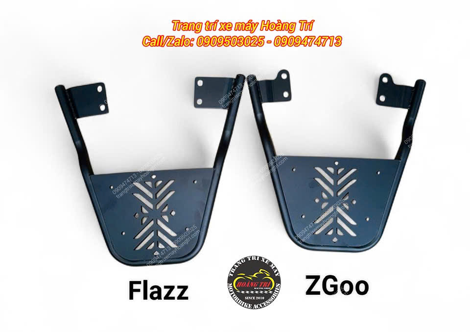 So sánh thiết kế baga sau Vinfast Flazz và ZGoo với kiểu dáng chắc chắn hiện đại hơn