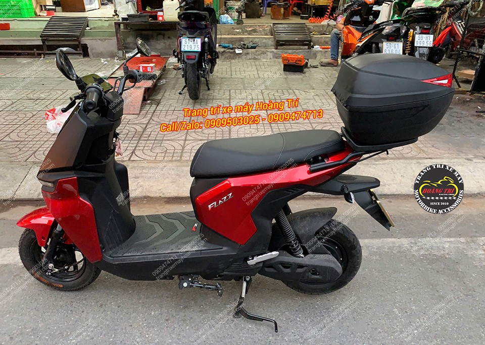 Có thể đặt hàng hoặc ghé Hoàng Trí để được hỗ trợ trang bị baga sau Flazz và ZGoo