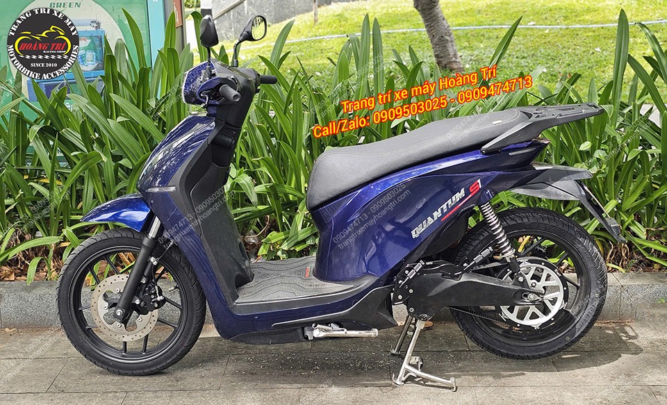 Datbike Quantum lắp chân chống inox hỗ trợ thao tác dựng xe nhanh và thuận tiện hơn