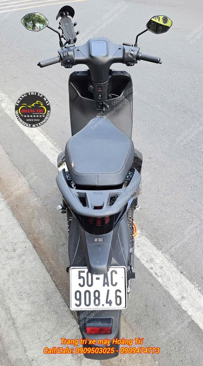 Thiết kế chắn bùn dè sau Datbike Quantum giúp hạn chế bùn đất văng khi di chuyển