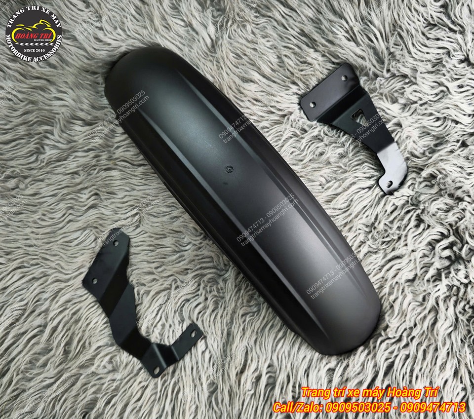 Trọn bộ chắn bùn nguyên khối LBS Datbike Quantum kèm pát lắp đầy đủ và cực chắc chắn