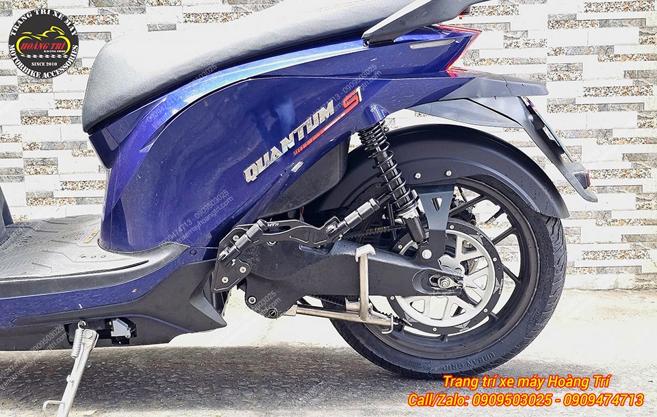 Cận cảnh chắn bùn nguyên khối LBS Datbike Quantum giúp hạn chế bùn đất bắn hiệu quả