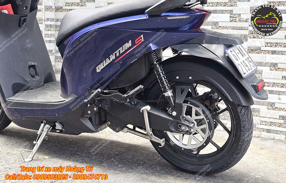 Góc nghiêng Datbike Quantum nổi bật hơn với chắn bùn nguyên khối LBS thiết kế cứng cáp