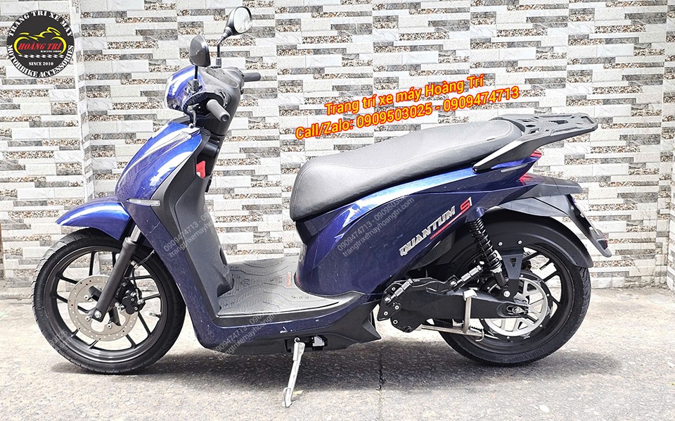 Toàn cảnh Datbike Quantum với chắn bùn nguyên khối LBS cực kỳ hài hòa và nổi bật