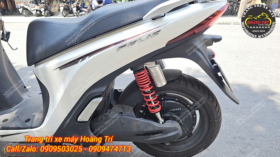 Phuộc YSS G-Series giúp Vinfast Feliz tăng độ đầm chắc, êm ái hơn khi vận hành