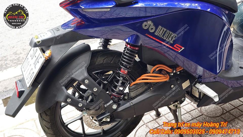 Phuộc YSS Z-Sport giúp Datbike Quantum S1 trông thể thao và mạnh mẽ hơn đáng kể