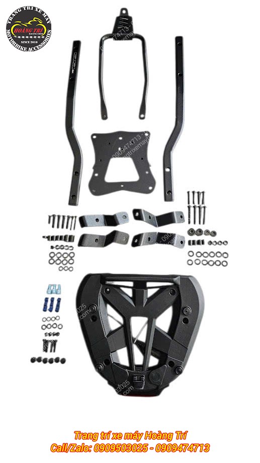 Trọn bộ baga sau Givi SRX(S) ADV 150 / ADV 160 với đế thùng sau trang bị thùng dễ dàng