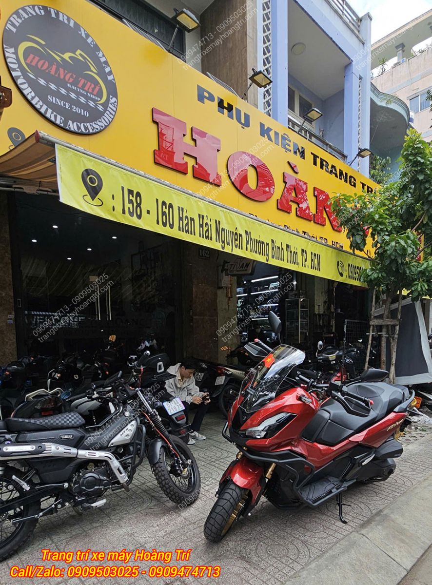 Honda ADV 350 hoàn thiện khung chống đổ NCL nổi bật, sẵn sàng cho mọi hành trình