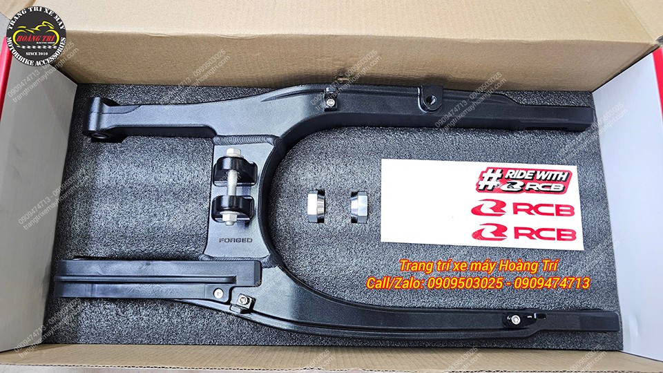Gấp sau Racing Boy KTM chính hãng full box với đầy đủ phụ kiện đi kèm