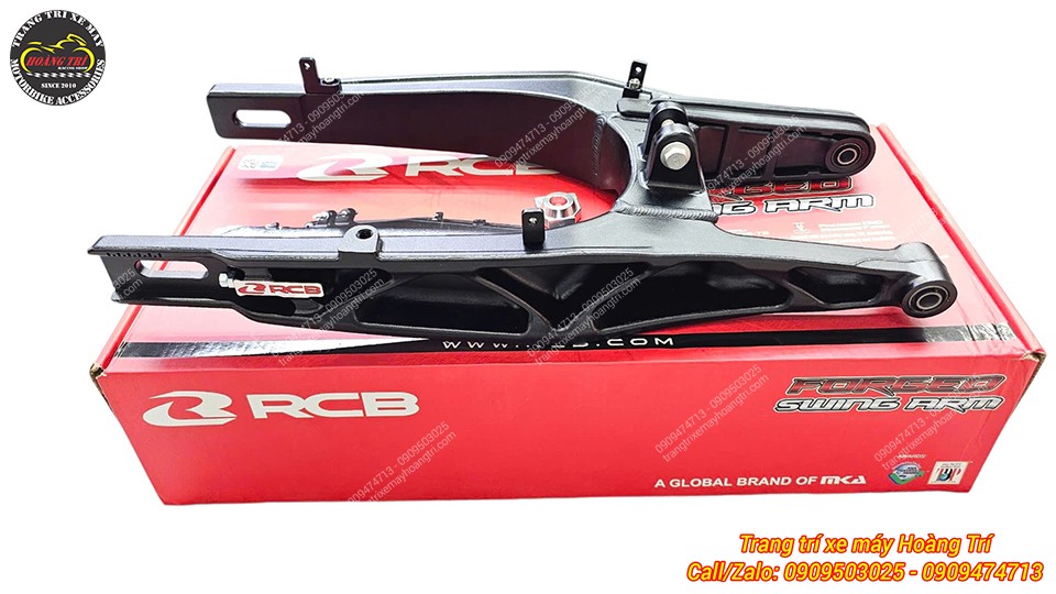 Tổng thể gấp sau RCB nhôm đúc nguyên khối nổi bật với thiết kế thể thao