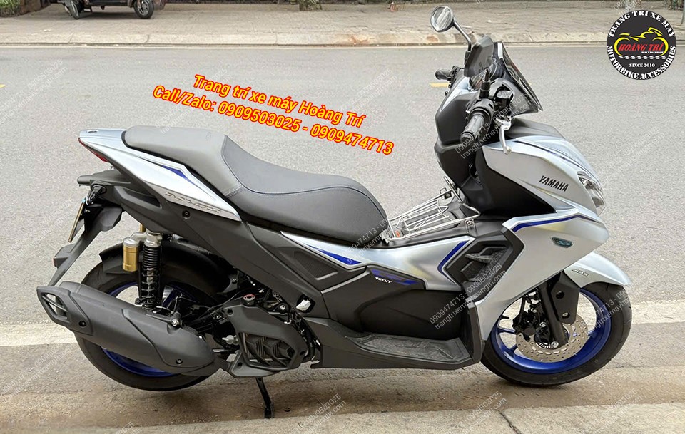 Tổng thể Yamaha NVX V3 sau nâng cấp chắn bùn chính hãng hài hòa và đẹp mắt
