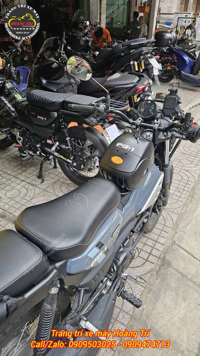 Tổng thể Yamaha PG-1 trở nên cá tính hơn với thùng giữa phong cách