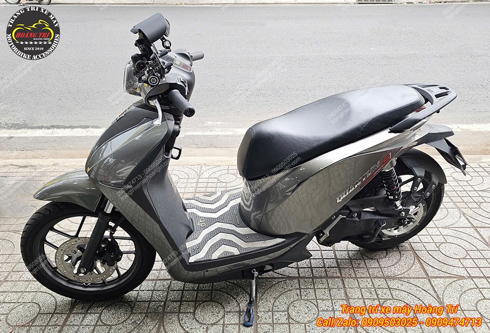 Tổng thể Quantum S1 hài hòa, hiện đại hơn sau khi nâng cấp hệ thống dây curoa