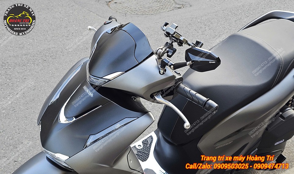 Honda SH trở nên tiện lợi hơn với giá đỡ điện thoại OSO PRO cao cấp