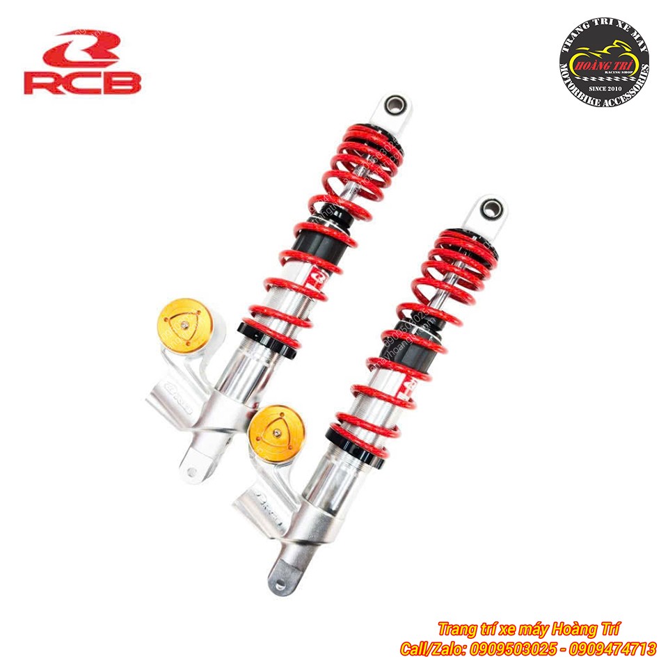 Phiên bản phuộc RCB EB3 lò xo đỏ tạo điểm nhấn thể thao và tăng tính thẩm mỹ cho SH