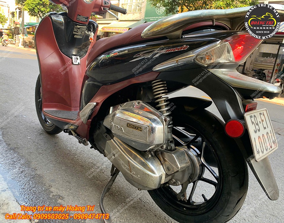 Mâm X1R 5 cây tăng vẻ cứng cáp và hiện đại cho xe Sh Mode 2017