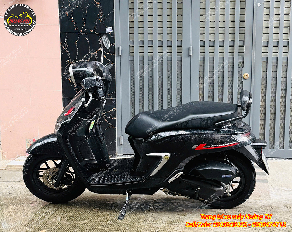 Baga sau tựa lưng xe Stylo 160 thay thế cản zin, mang đến tiện ích cho người ngồi sau