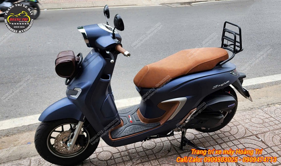 Tổng thể Honda Stylo 160 hoàn thiện phong cách cổ điển cùng nhiều phụ kiện