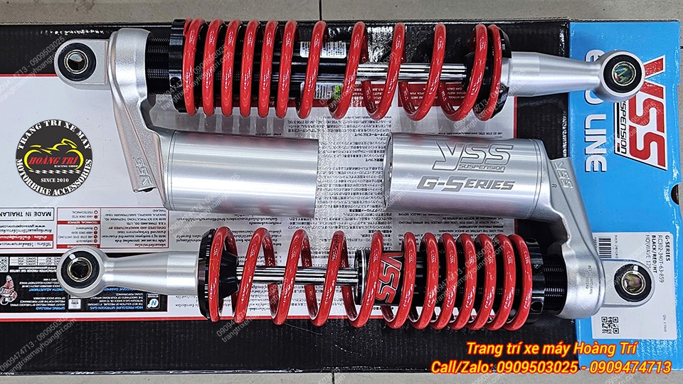 Vừa unbox phuộc bình dầu YSS G-Series chính hãng sẵn sàng lắp đặt cho Honda Wave Future