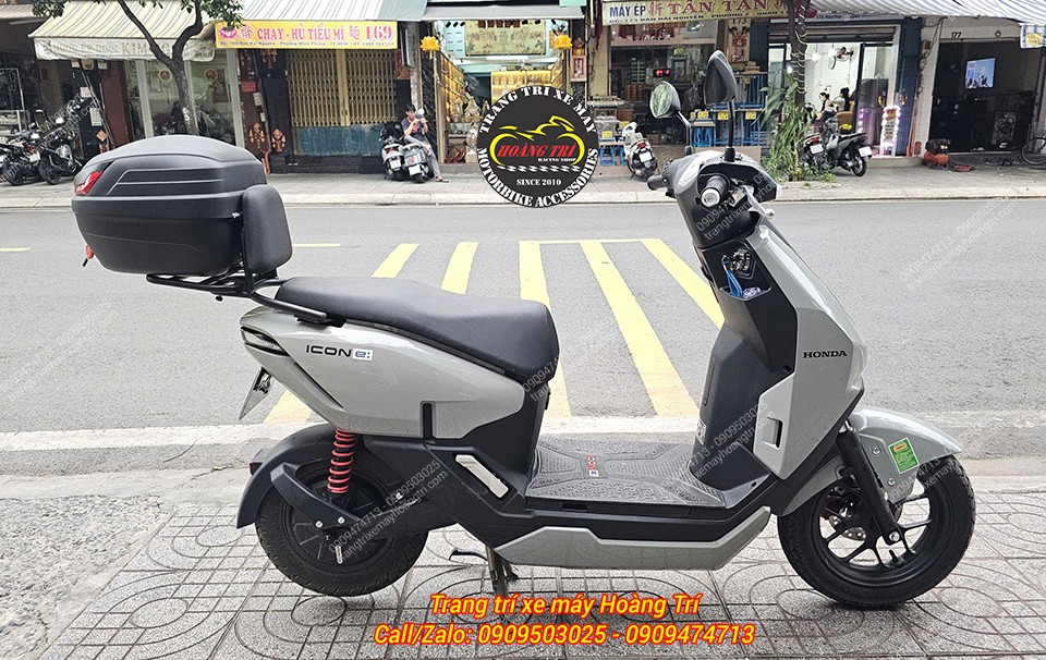 Honda ICON E hoàn thiện với thùng sau tạo điểm nhấn thực dụng hơn và hiện đại hơn